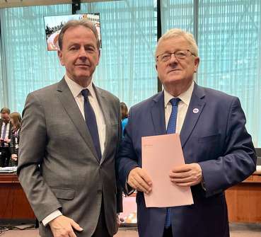 Treffen der Spitze des europäischen Bauern- und Genossenschaftsverbandes Copa-Cogeca mit dem polnischen EU-Ratsvorsitz.jpg © M. Gröger/LKÖ Treffen der Spitze des europäischen Bauern- und Genossenschaftsverbandes Copa-Cogeca mit dem polnischen EU-Ratsvorsitz.jpg © M. Gröger/LKÖ