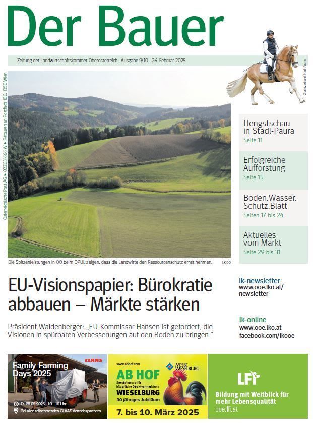 Titelseite Der Bauer KW 09_10.jpg © LK OÖ