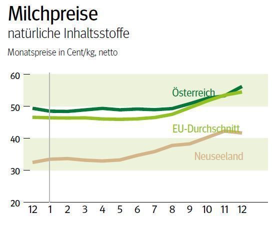 NÖ: Ausblick auf den Milchmarkt im März 2025 © LK NÖ