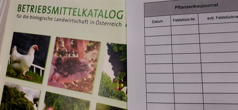 Bild1_Wesentlich am Biio-Betrieb - Betriebsmittelkatalog und Pflanzenbaujournal.jpg © LK OÖ/Ottensamer Bild1_Wesentlich am Biio-Betrieb - Betriebsmittelkatalog und Pflanzenbaujournal.jpg © LK OÖ/Ottensamer