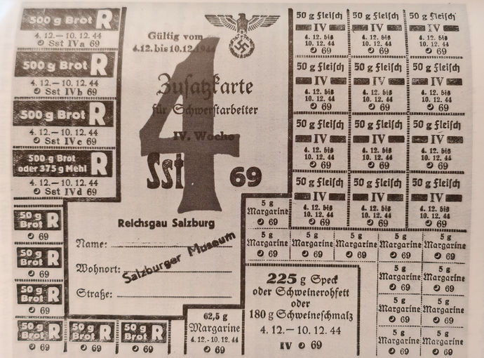 Lebensmittelkarte.jpg © Archiv Lebensmittelkarte.jpg © Archiv