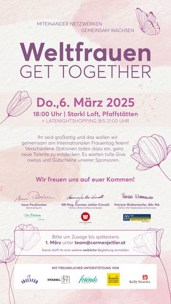 Weltfrauentag 2025 © Bäuerinnen Bezirk Baden Weltfrauentag 2025 © Bäuerinnen Bezirk Baden