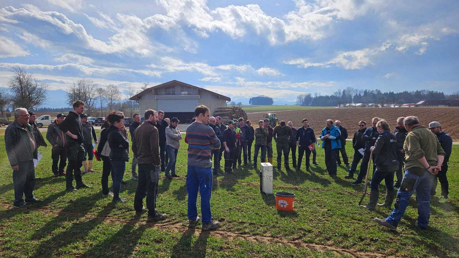 Vorstellung des "Bodenkoffers" in Waldneukirchen, 12. März 2025