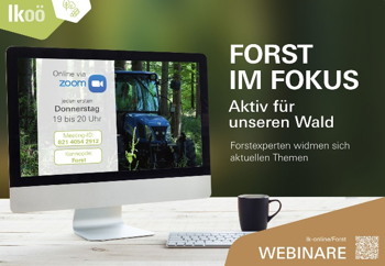 Webinar Forst im Fokus.png © LK OÖ