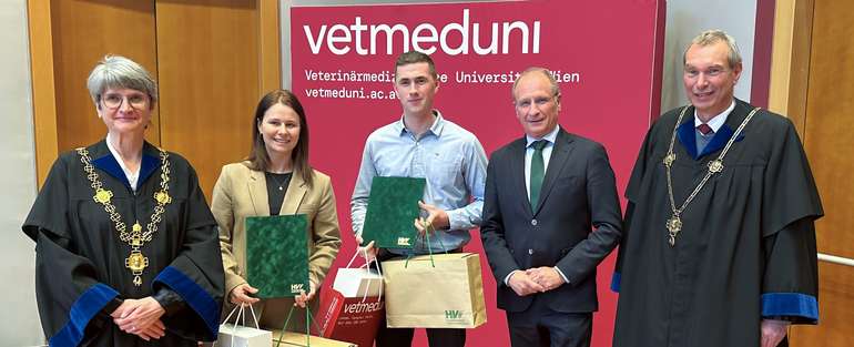 Verleihung Förderpreis VetMed 2025.jpg © ÖHV