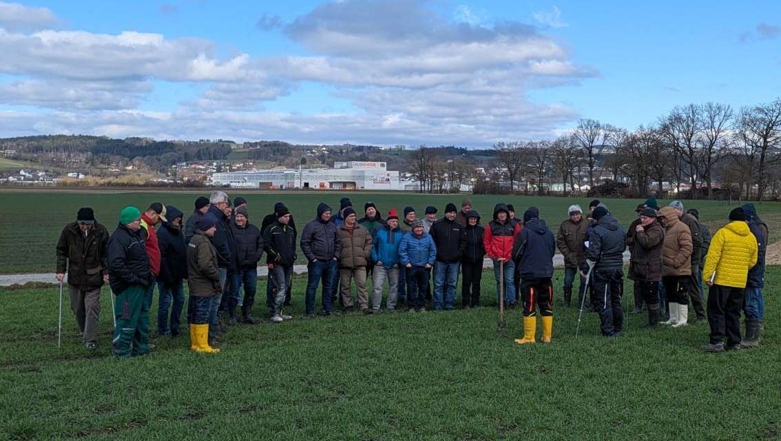 Frühjahrsfeldbegehungen im Bezirk Perg, 17. März 2025 Frühjahrsfeldbegehungen im Bezirk Perg, 17. März 2025