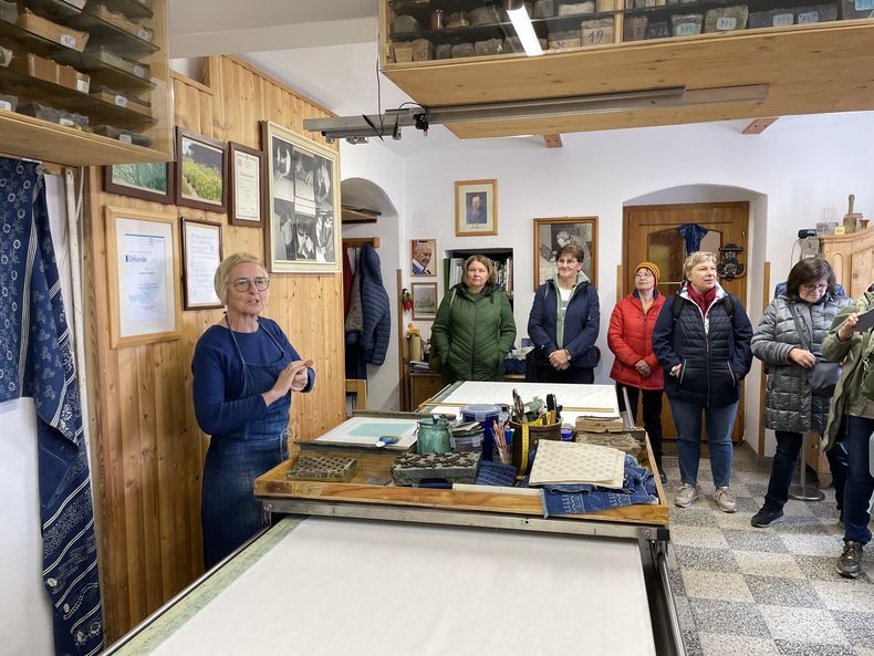 Blaudruck Wagner © Bäuerinnen Gföhl