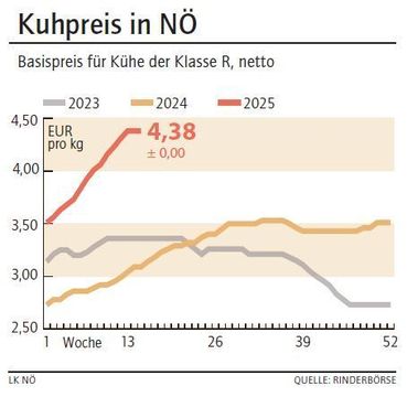 Grafik Kuhpreis 15_2025.jpg © LK NÖ Grafik Kuhpreis 15_2025.jpg © LK NÖ