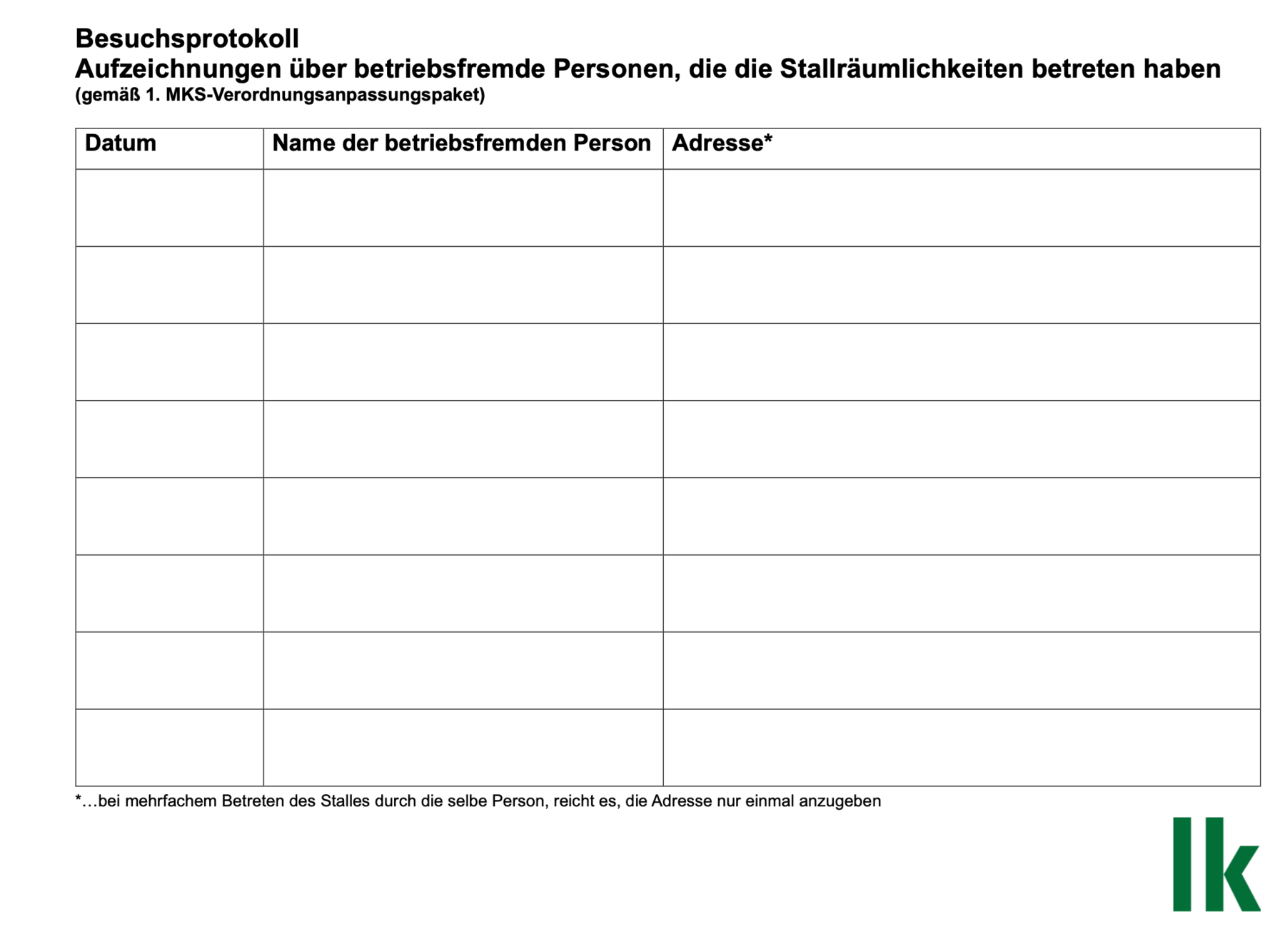 Besucherprotokoll .png © Archiv