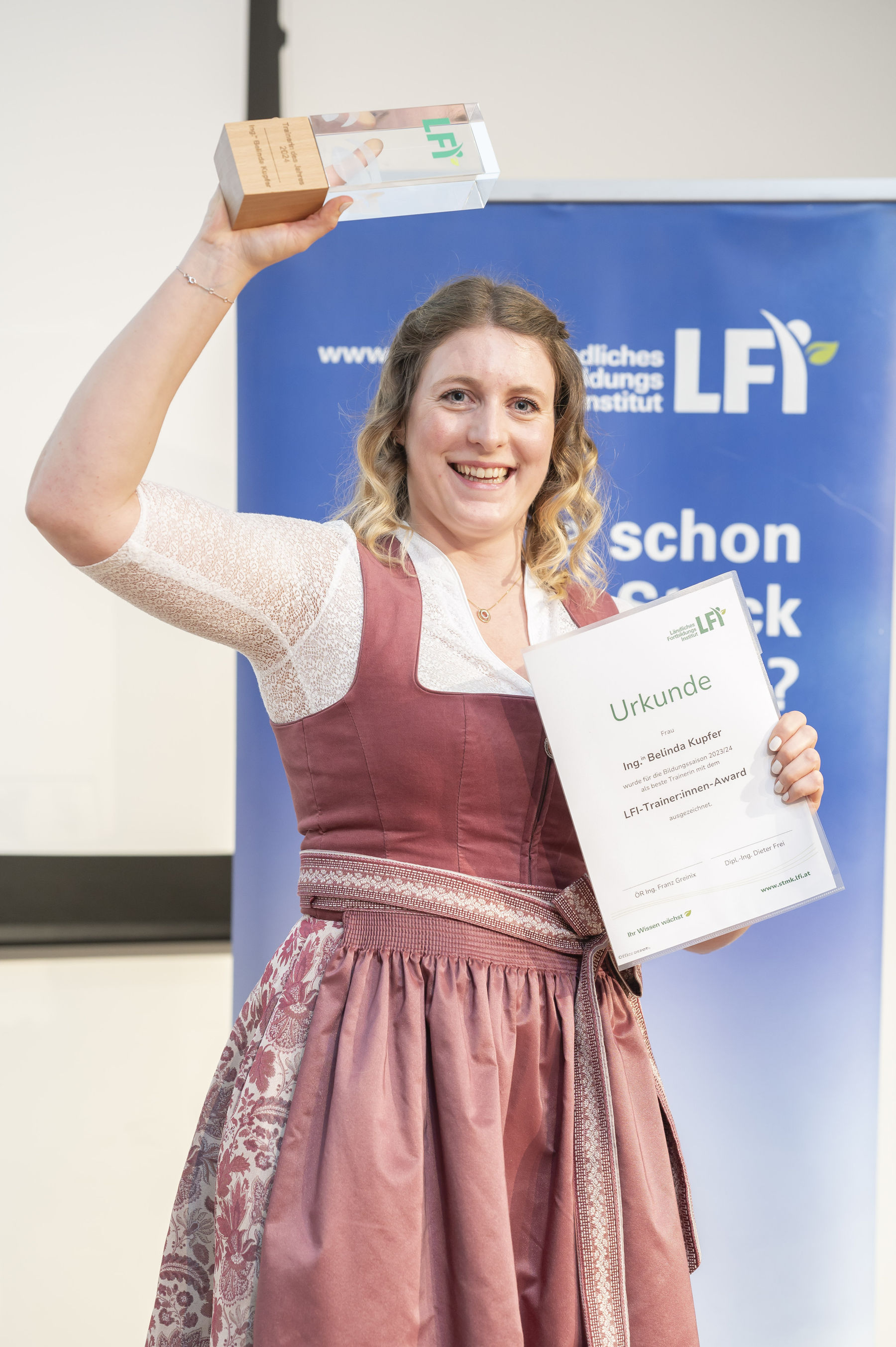 LFI_Trainerin des Jahres_Belinda Kupfer.jpg © LFI Steiermark