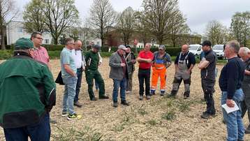 Frühjahrs-Feldbegehung in Sankt Florian, 15. April 2025
