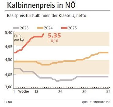 Grafik Kalbinnenpreis 17_2025.jpg © LK NÖ Grafik Kalbinnenpreis 17_2025.jpg © LK NÖ