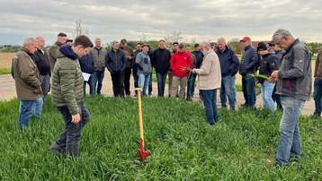 Frühjahrs-Feldbegehung in Hargelsberg, 24. April 2025