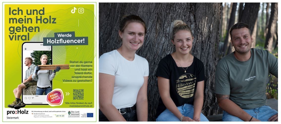 Holzfluencer.jpg © proHolz Steiermark