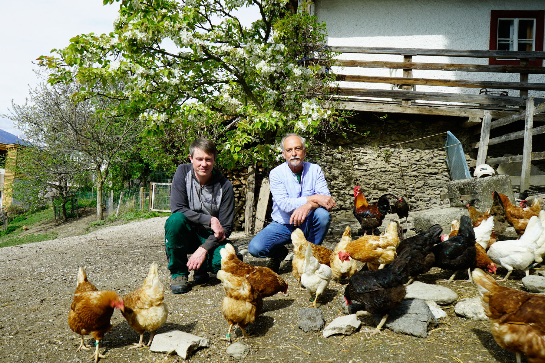 Der Vielfalt in Stall, Wiese und Garten verschrieben.jpg © Etter Der Vielfalt in Stall, Wiese und Garten verschrieben.jpg © Etter