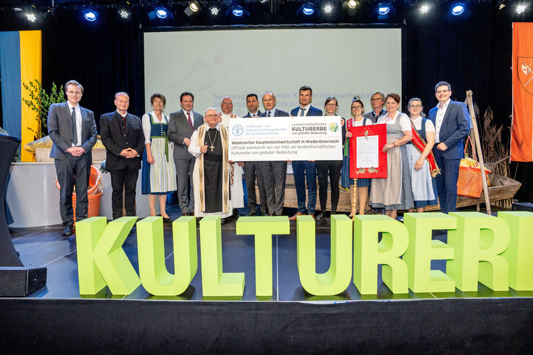 Waldviertler Teichwirtschaft ist landw. Weltkulturerbe 6.jpg © LK NÖ, Georg Pomassl