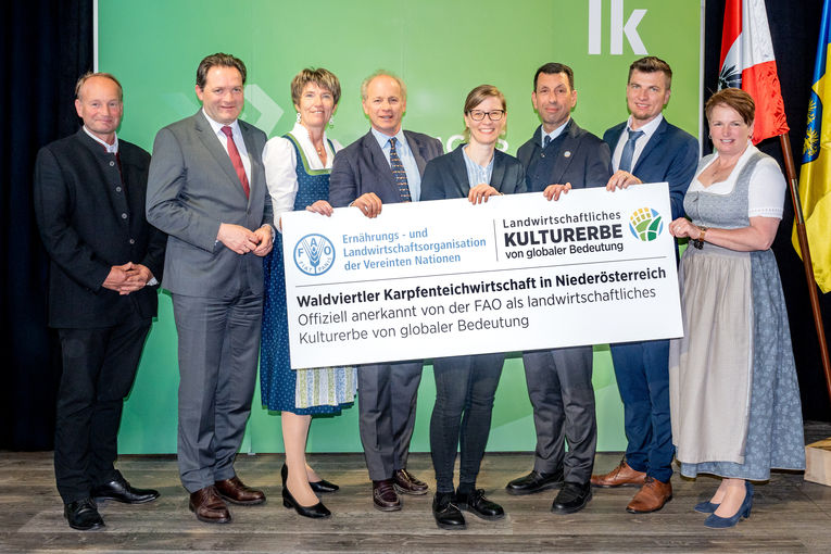 Waldviertler Teichwirtschaft ist landw. Weltkulturerbe 5.jpg © LK NÖ, Georg Pomassl