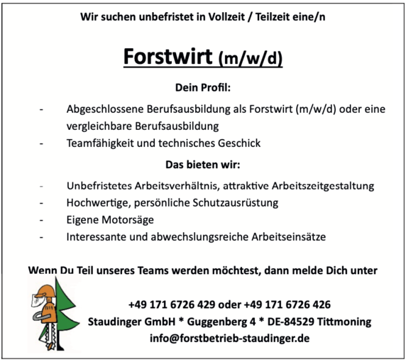 Forstwirt.png © Archiv