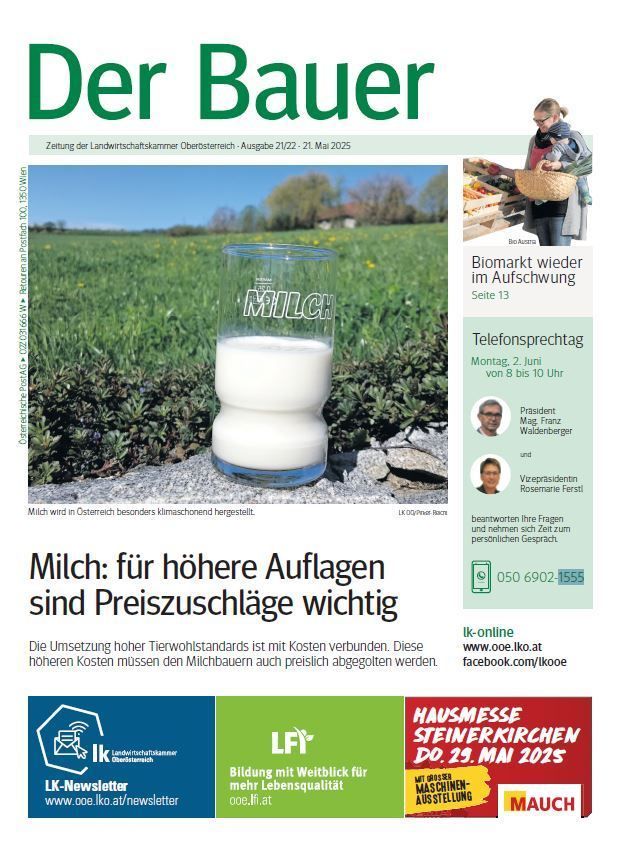 Titelseite Bauer 21_22.jpg © LK OÖ