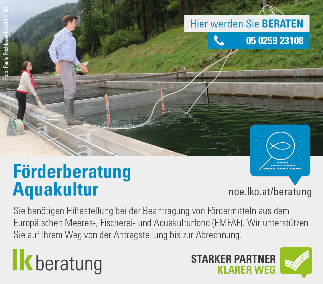 Foerderberatung Aquakultur.jpg © Paula Pöchlauer-Kozel/LK NÖ