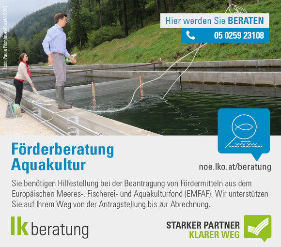 Foerderberatung Aquakultur.jpg © Paula Pöchlauer-Kozel/LK NÖ