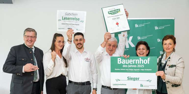Bauernhof des Jahres 2025 © LK Steiermark/Richard Großschädl