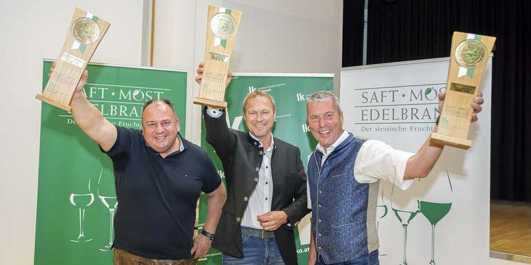 Obstveredler des Jahres 2025 © LK Steiermark/Foto Fischer Obstveredler des Jahres 2025 © LK Steiermark/Foto Fischer