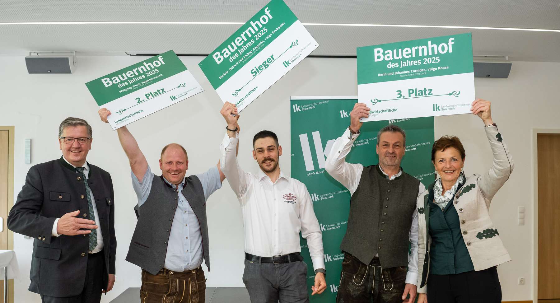 Ehrungsfeier Bauernhof des Jahres 2025 © LK Steiermark/Großschädl