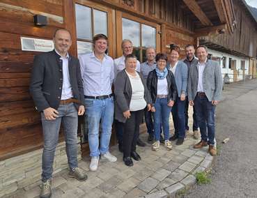 Bezirksbesuch am Hinterfirsthof in Söll © LK Tirol