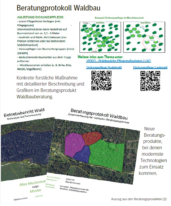 Beratungsprotokoll Wald.png © LK Kärnten Beratungsprotokoll Wald.png © LK Kärnten