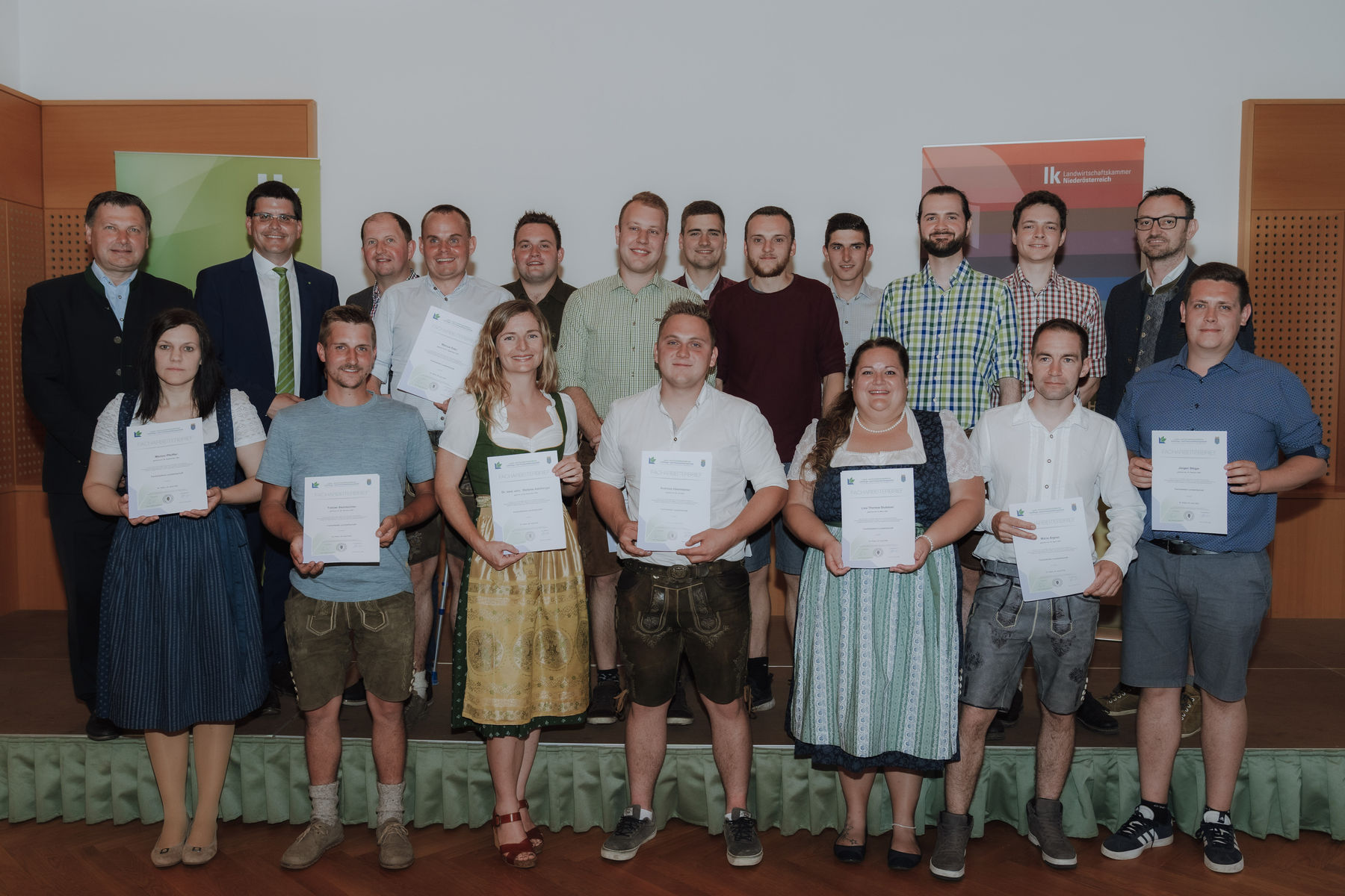 FA-Briefverleihung_2025 OE AM WY.jpg © LK NÖ-Sophie Balber FA-Briefverleihung_2025 OE AM WY.jpg © LK NÖ-Sophie Balber