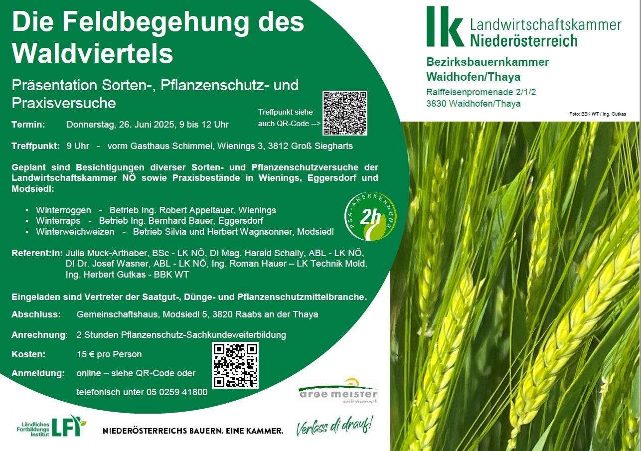 Die Feldbegehung des Waldviertels.jpg © BBK Waidhofen/Thaya