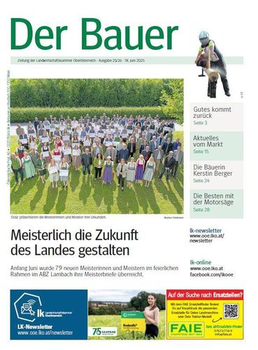 Titelseite Der Bauer 25_26.jpg © LK OÖ