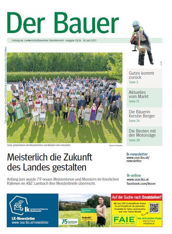 Titelseite Der Bauer 25_26.jpg © LK OÖ