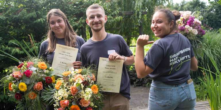 Gartenbau-Lehrlingswettbewerb © LK Steiermark/Danner Gartenbau-Lehrlingswettbewerb © LK Steiermark/Danner
