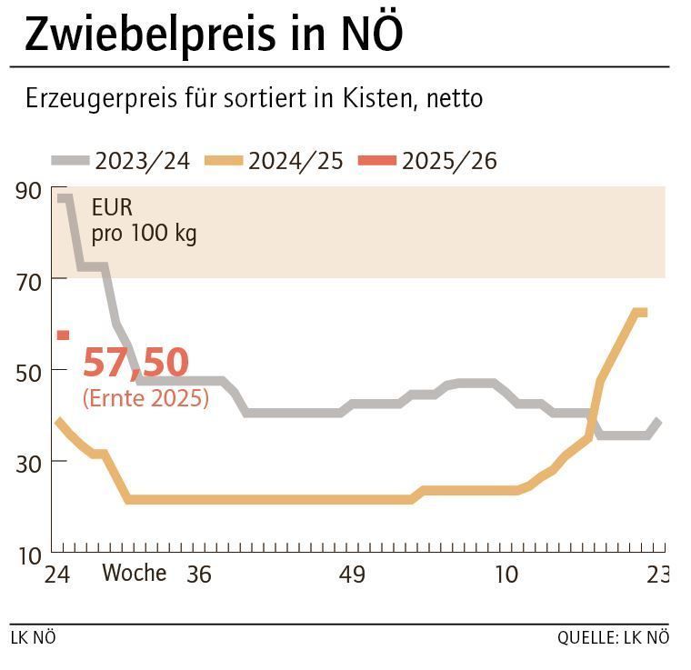 Grafik Zwiebelpreis 25_2025.jpg © LK NÖ Grafik Zwiebelpreis 25_2025.jpg © LK NÖ