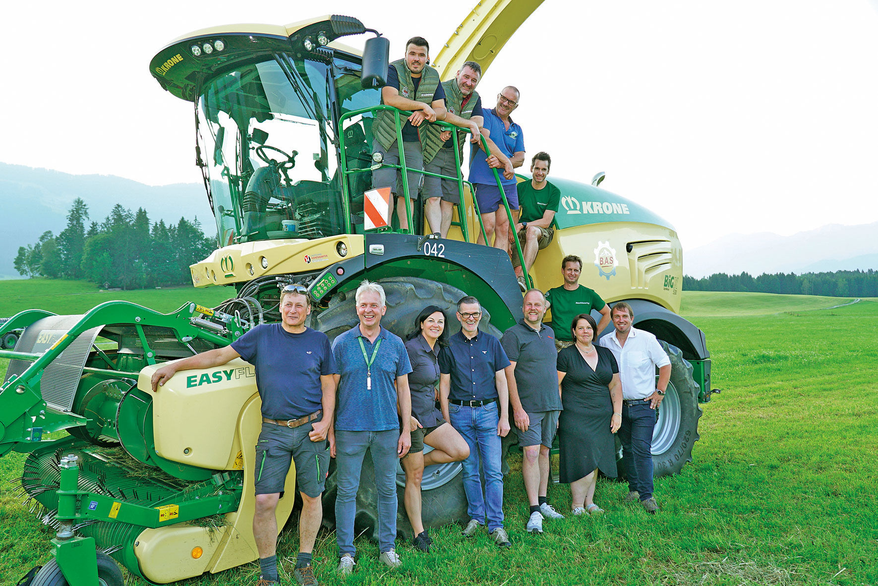 Schlagkräftige Pferdestärken am Feldtag im Einsatz.jpg © Hatheier