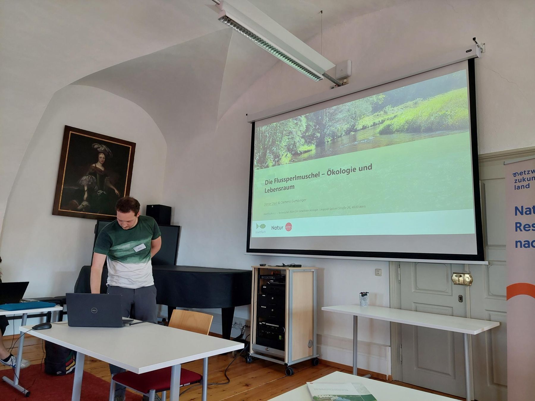 Diskussionsworkshop: Sedimenteintrag in Flüsse – Auswirkungen und Lösungsansätze am Beispiel des FFH-Schutzguts Flussperlmuschel in Schloss Weinberg, Kefermarkt und Umgebung
