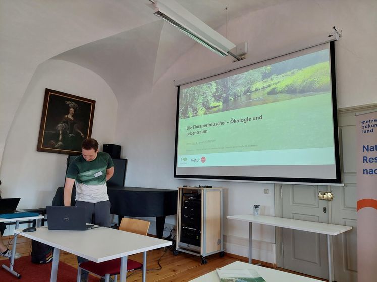 Diskussionsworkshop: Sedimenteintrag in Flüsse – Auswirkungen und Lösungsansätze am Beispiel des FFH-Schutzguts Flussperlmuschel in Schloss Weinberg, Kefermarkt und Umgebung