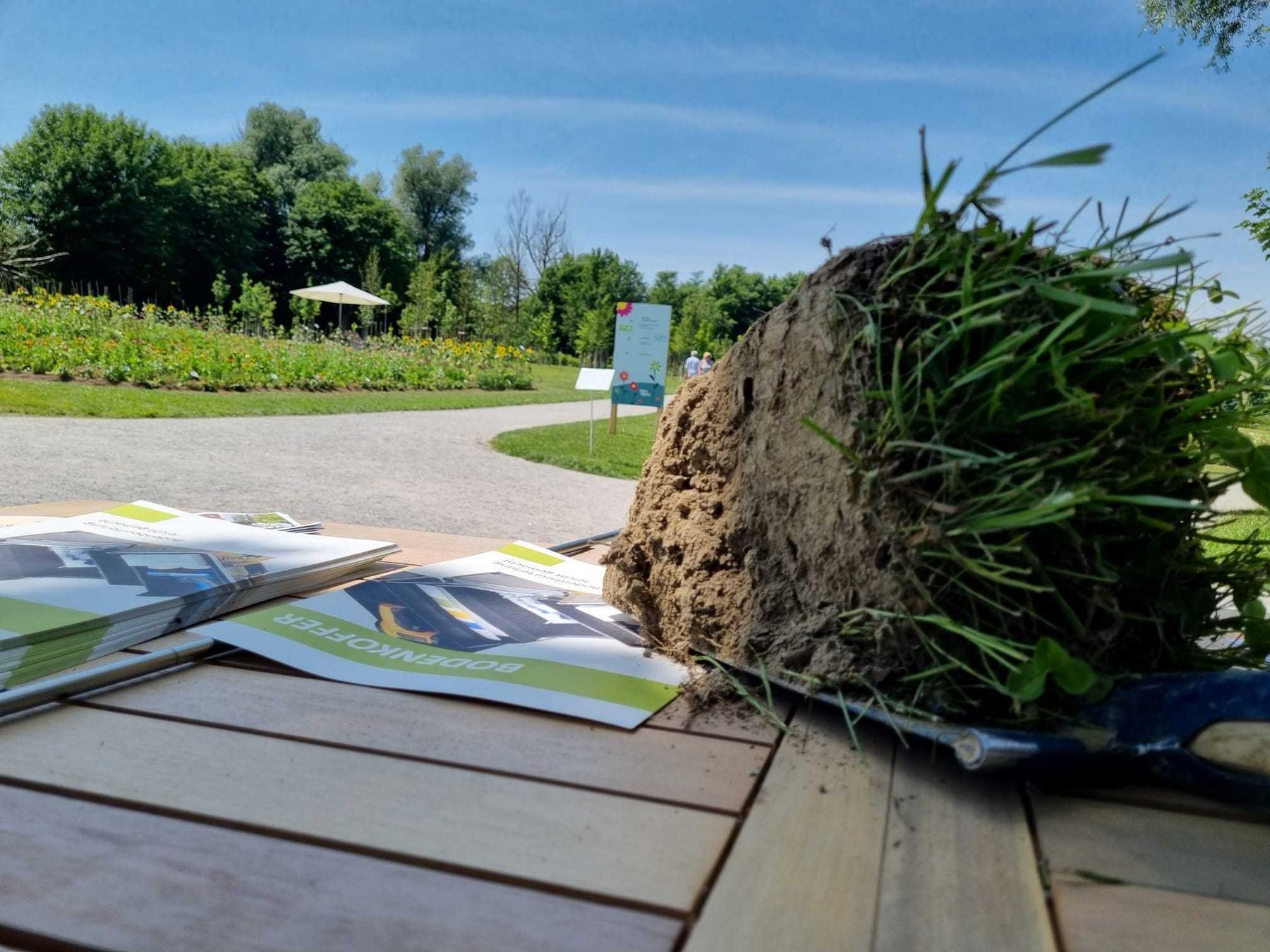 Bodenkoffer bei der OÖ Landesgartenschau Schärding, 18. Juni 2025