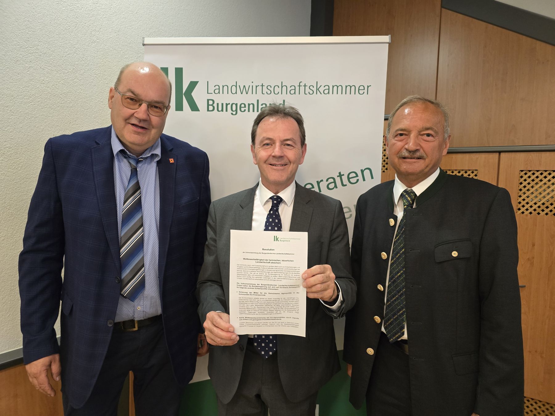 Vollversammlung der Landwirtschaftskammer.jpg © LKBgld_Tesch-Wessely