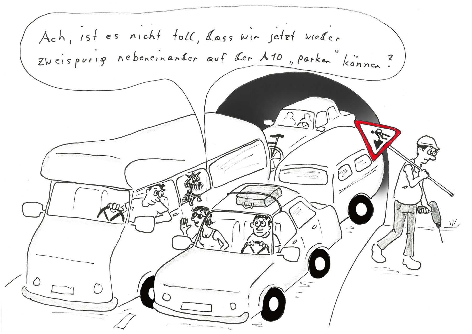 Stau.jpg © Mitterwallner