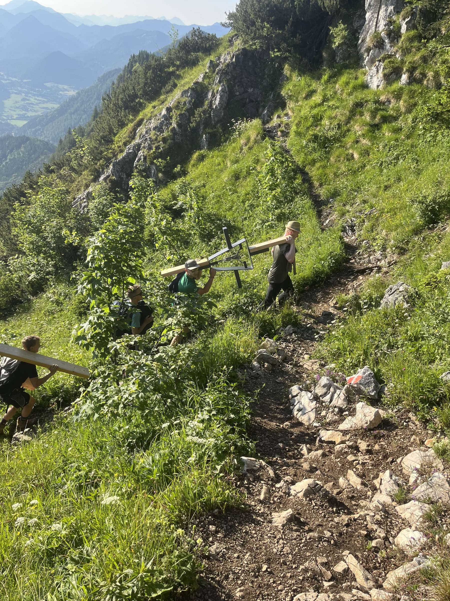 Tat.Ort Jugend Projekt am Steineck 1.jpg © Landjugend Viechtwang
