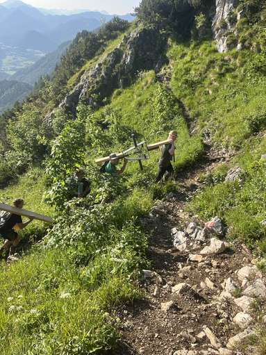 Tat.Ort Jugend Projekt am Steineck 1.jpg © Landjugend Viechtwang