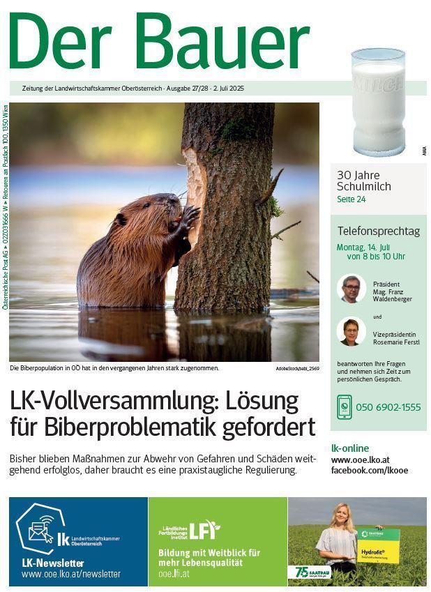 Titelseite Der Bauer 27_28.jpg © LK OÖ