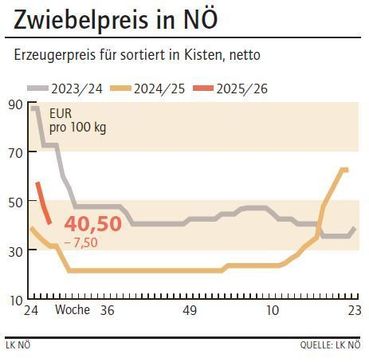 Grafik Zwiebelpreis 27_2025.jpg © LK NÖ