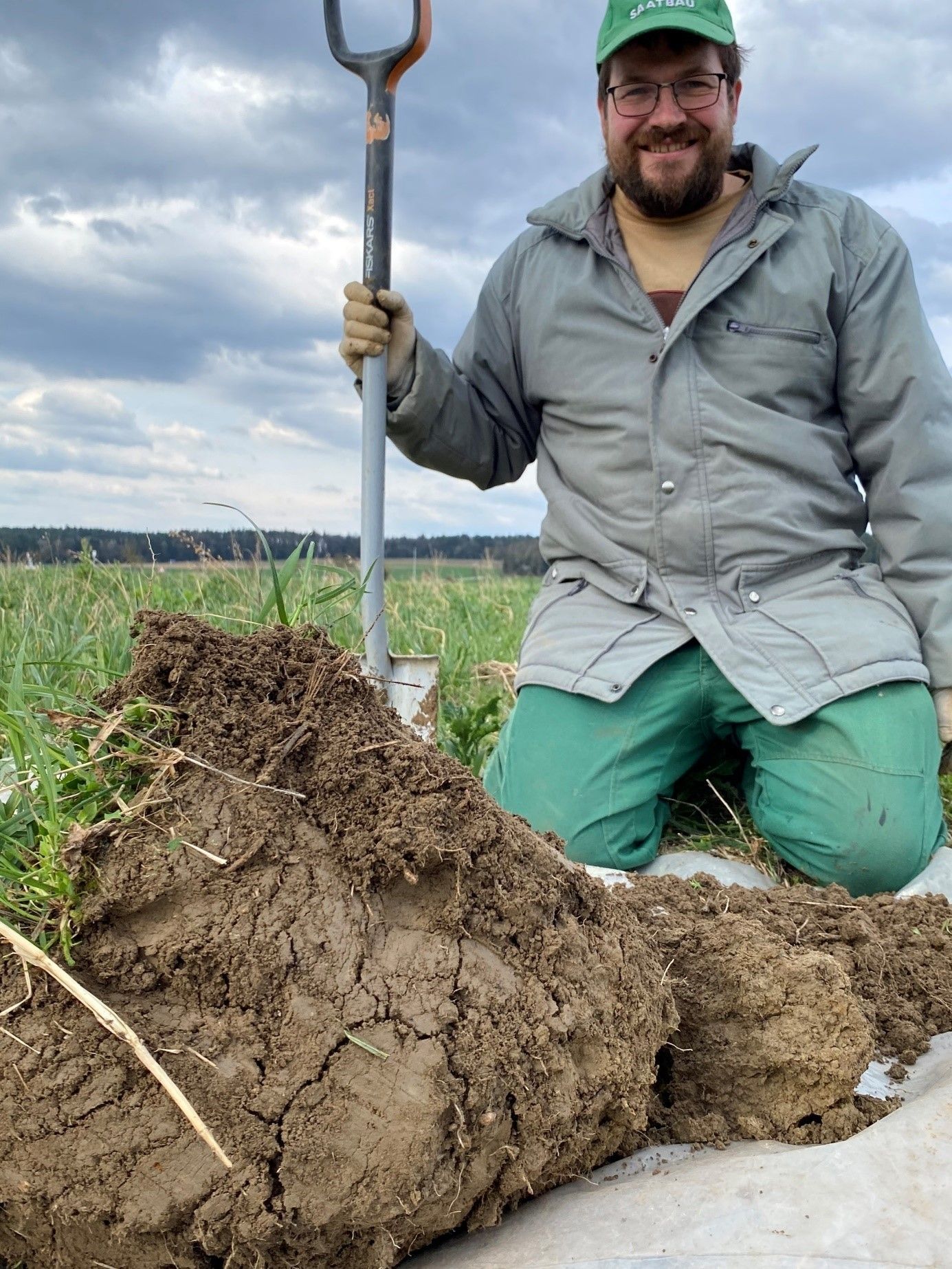 SoilRise  - Landwirte betreiben Regenwurmforschung_Winkovitsch - Foto 9.jpg © DI Claudia Winkovitsch