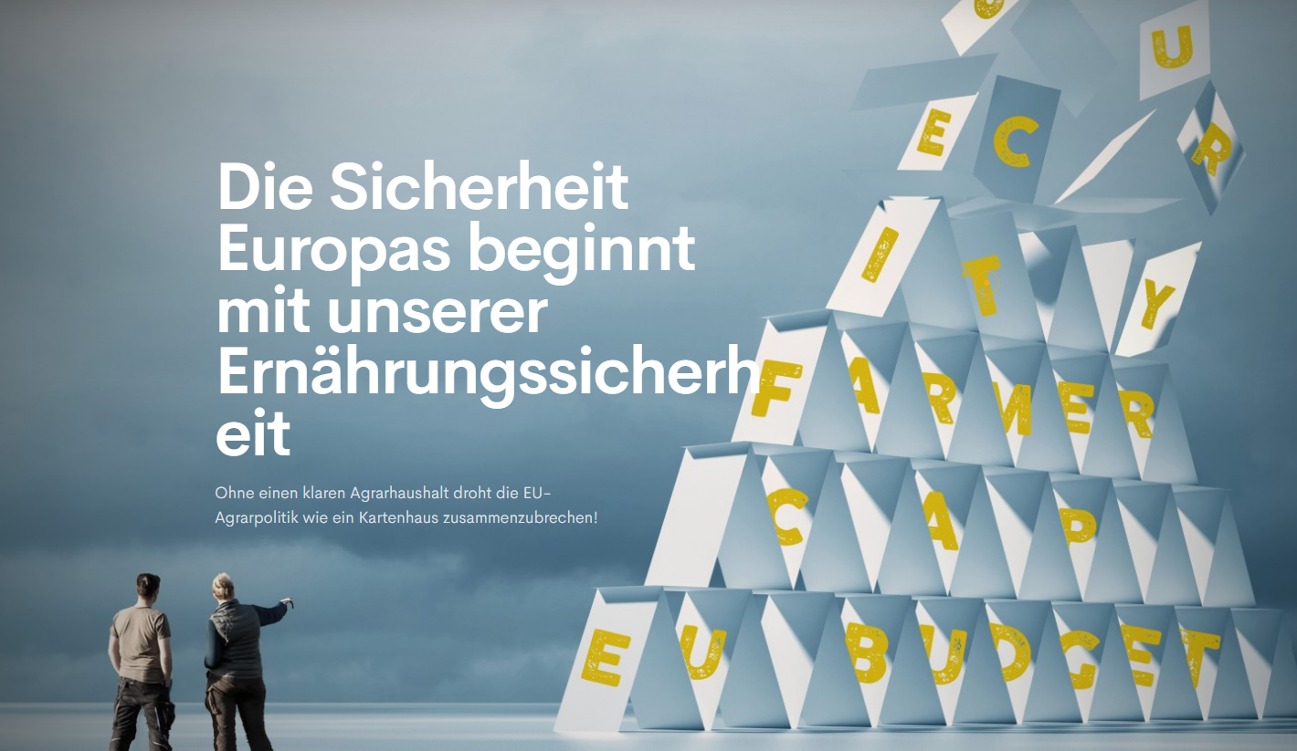 Grafik zur Petition für gemeinsame Agrarpolitik © Archiv