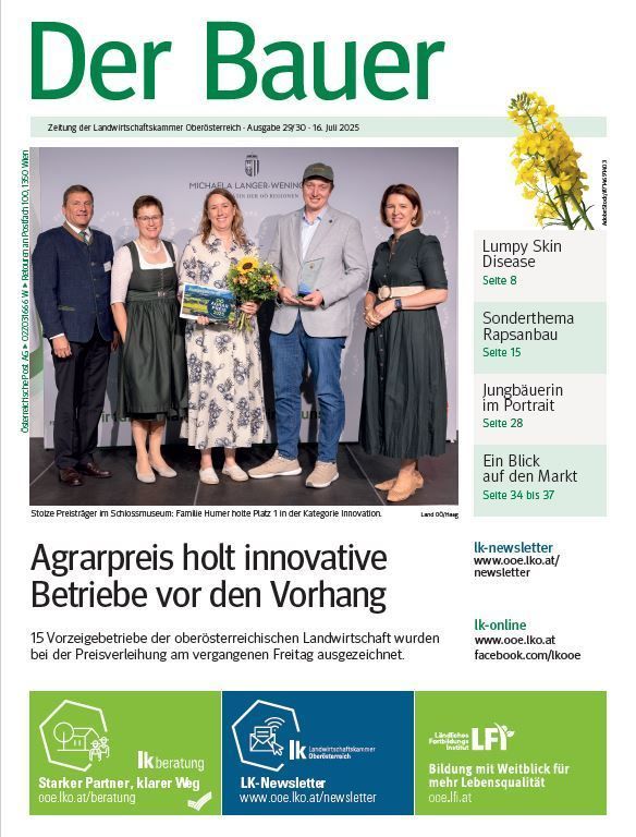Titelseite Der Bauer 29_30.jpg © LK OÖ