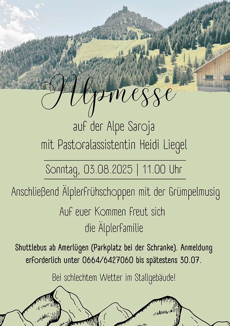 © Alpmesse Saroja
